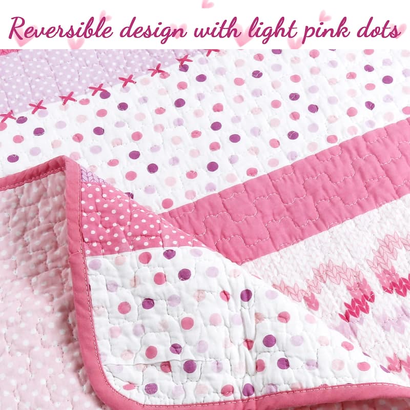Porch & Den Cami Butterfly Cotton Quilt Bedding Set
