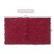 Home Weavers Bellflower Collection Absorbent Cotton Machine Washable Bath Rug