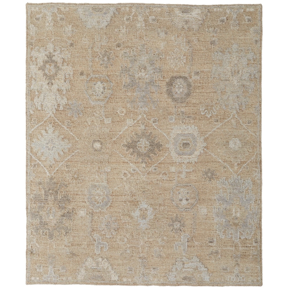 Grand Bazaar Loper Hand Knotted Floral & Botanical Transitional Area Rug