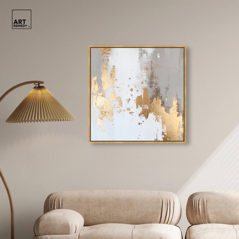 Ghostly Glimmer II Canvas by Art Remedy