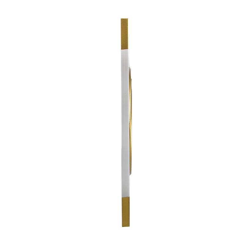 Gold And White Frame With Mirror