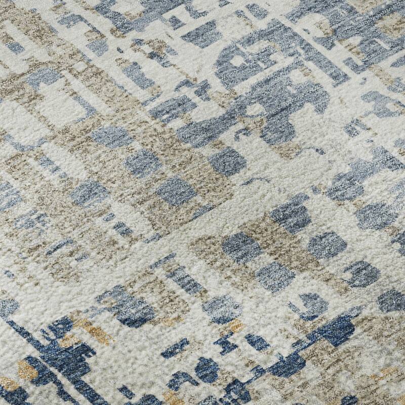 Premium Washable Super Soft Hatch Diamond Mayfield Rug