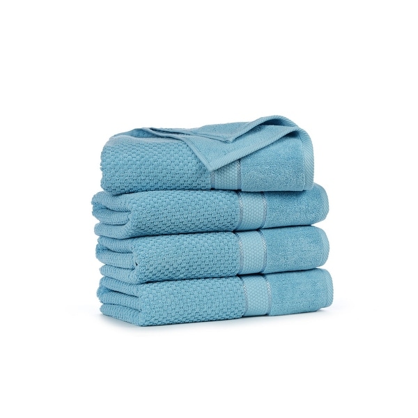 Superior Egyptian Cotton Medium Weight Washcloth Towel Set of 10 - On Sale  - Bed Bath & Beyond - 3450471
