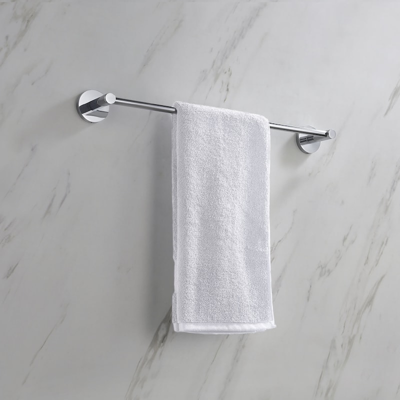 Circular Bathroom 20" Towel Bar - N/A