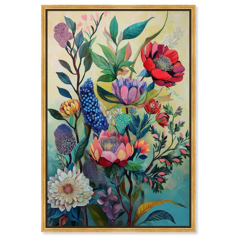 Exotic Bloom Medley II Canvas by Art Remedy