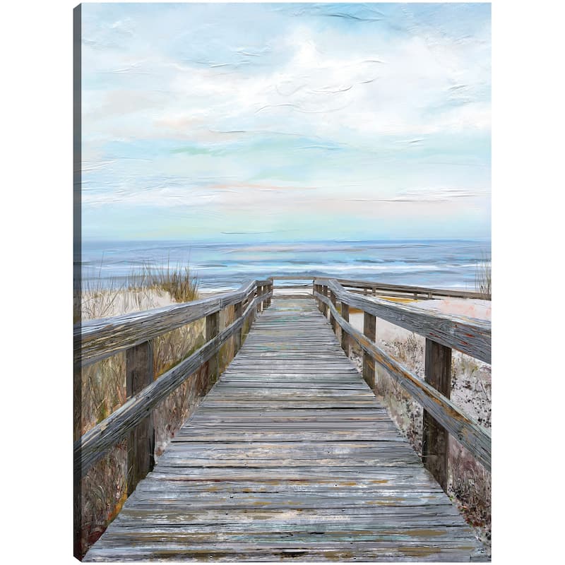 Pier Pressure By Studio Arts Canvas Art Print