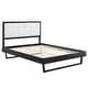 preview thumbnail 29 of 48, Willow Queen Wood Platform Bed With Angular Frame