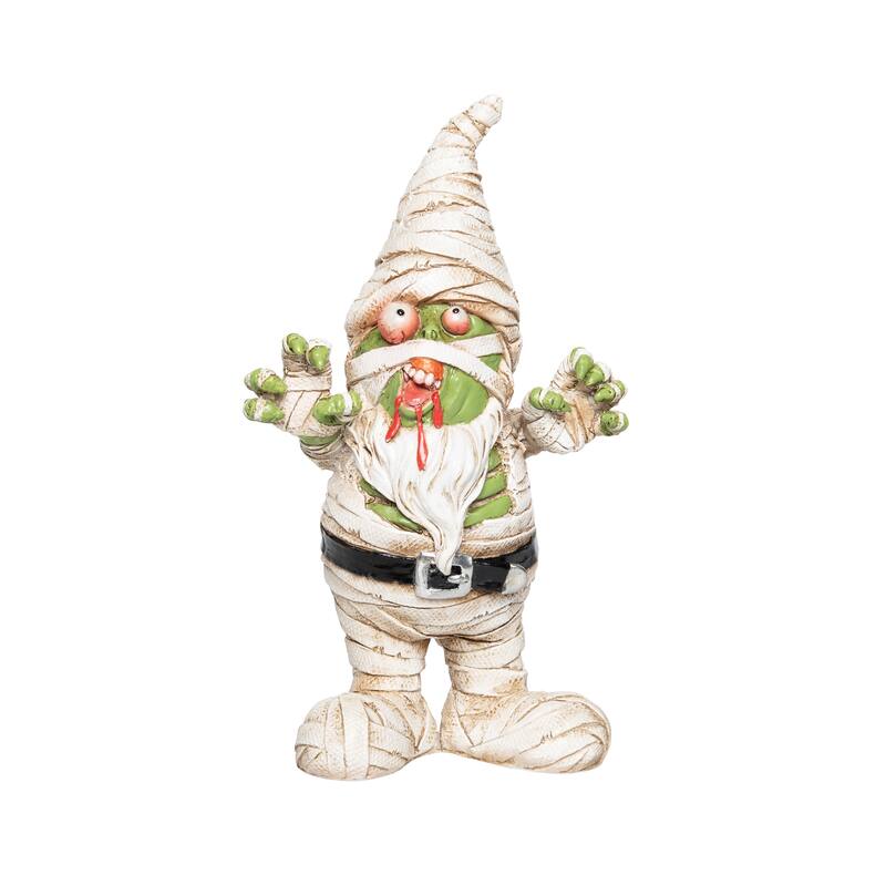Gnome Mummy Halloween Figurine
