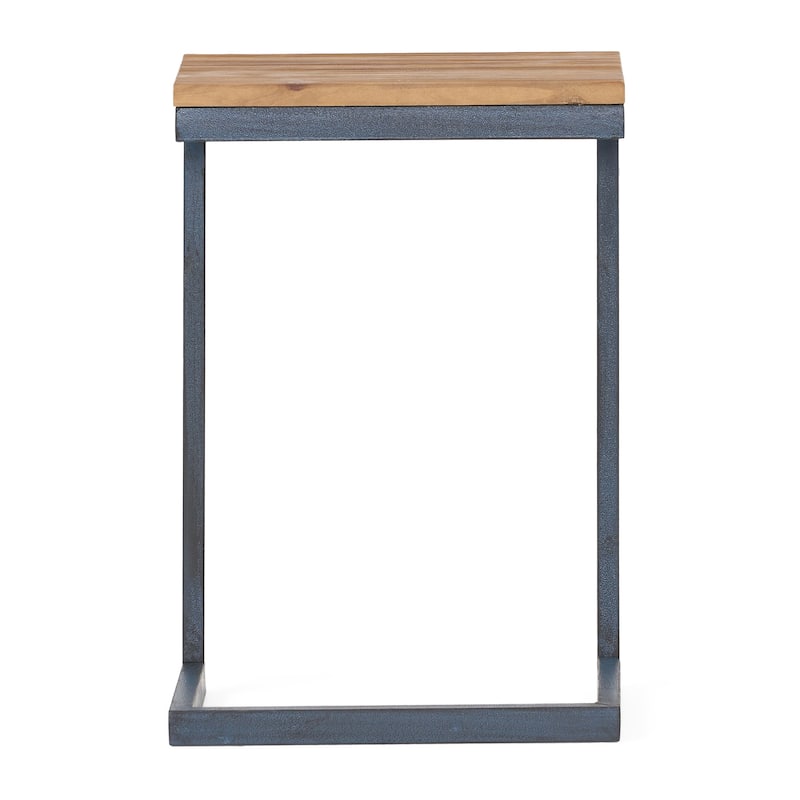 Christopher Knight Home Darlah Medium Firwood Antique Accent Table - 15.50" L x 11.25" W x 22.25" H