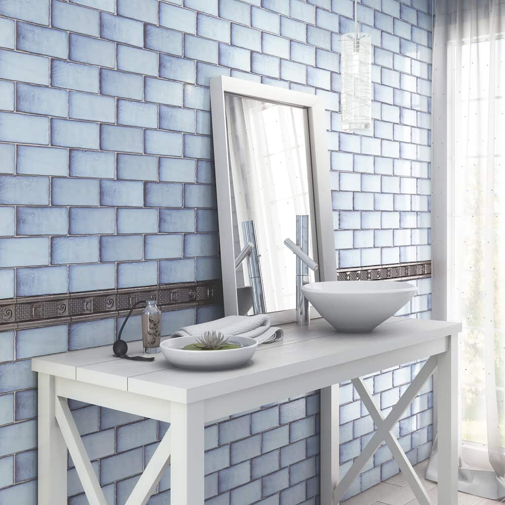 Merola Tile Antic Special Via Lactea 3" x 6" Ceramic Wall Tile