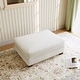 preview thumbnail 13 of 56, Modern Corduroy Fabric Oversized Accent Ottoman