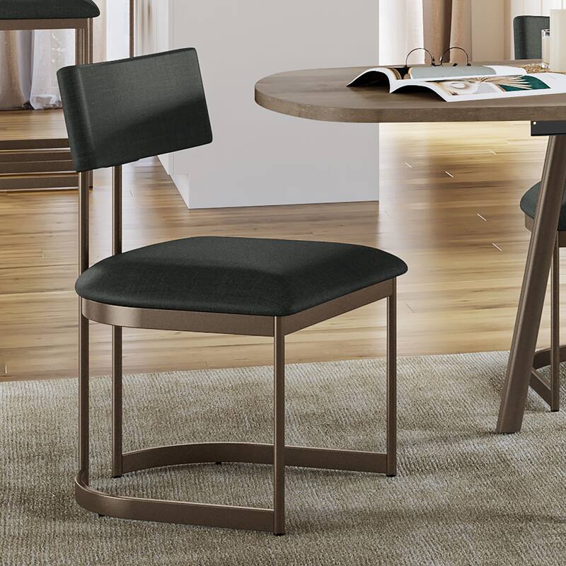 Amisco Gibson Table and Lucio Chairs 7-Piece Dining Set