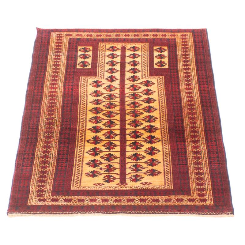 Teimani Brown Rug 3'0" x 5'0" - 3'0 x 5'0