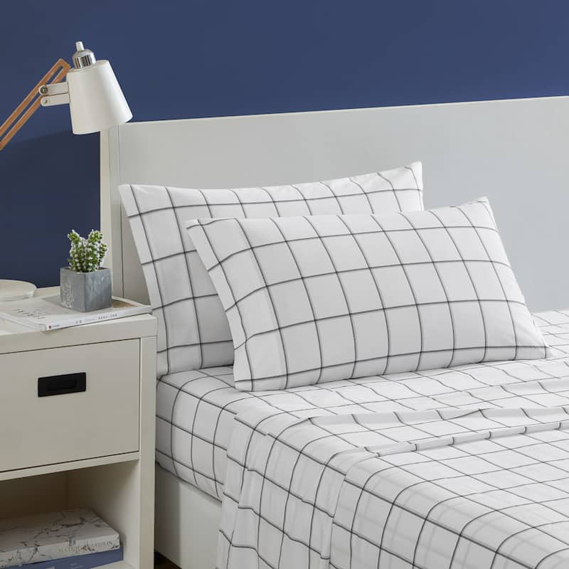 Nautica Cotton Percale Deep Pocket Bed Sheet Sets