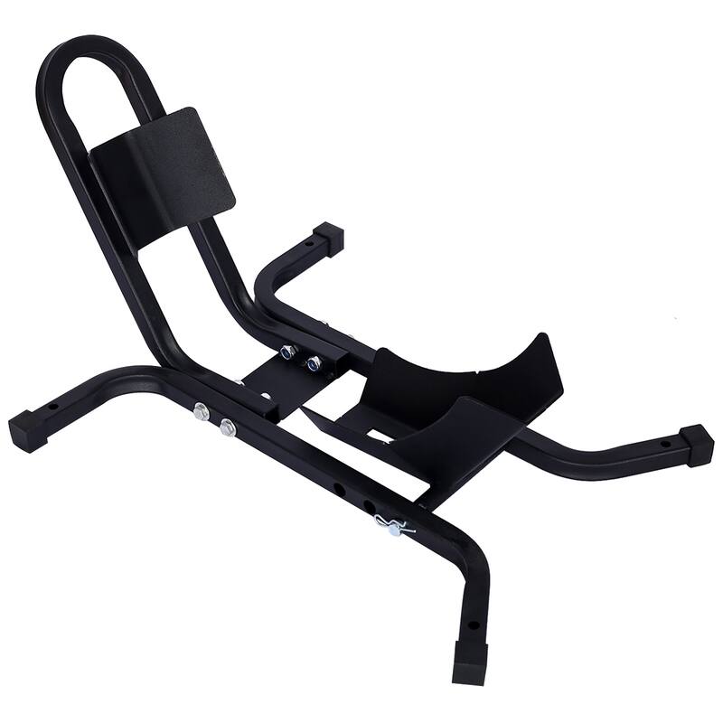 Anmytek Motorcycle Front Wheel Chock 1200 LB Capacity Garage Trailer Parking Stand