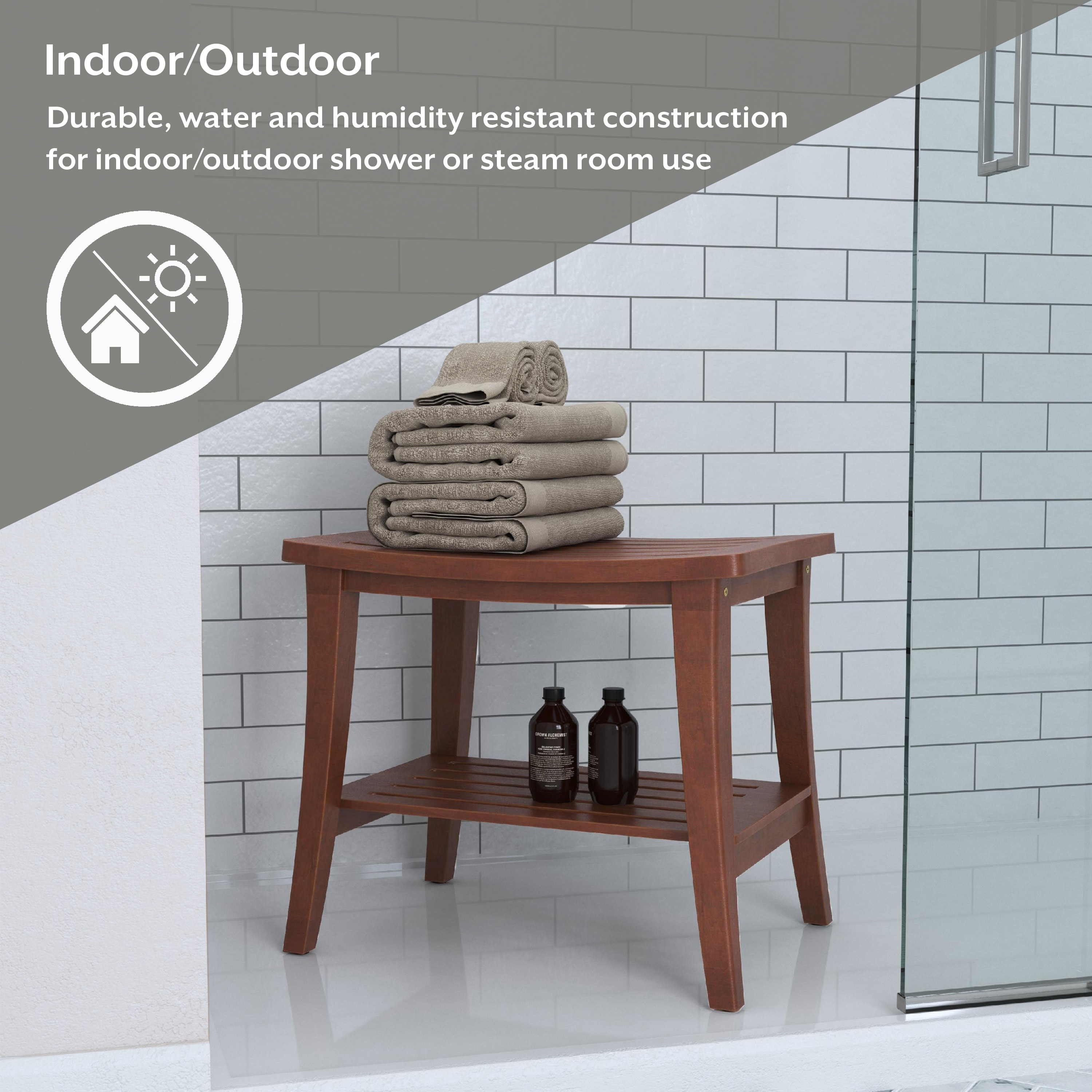 Outdoor shower stool cheap