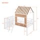 preview thumbnail 39 of 46, Playhouse Design Twin Size House Bed Kids Bed