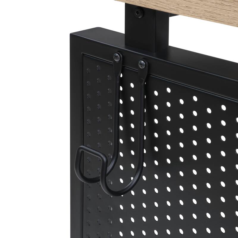 ACE 60" Desk with Hutch Shelf