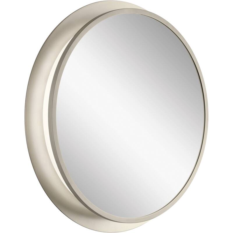 Elan Chennai 30 inch LED Vanity Mirror in Satin Nickel
