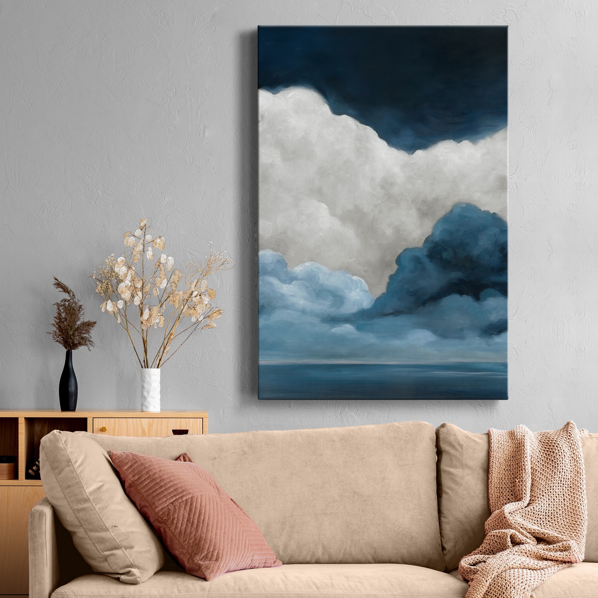 Nature's Drama I-Premium Gallery Wrapped Canvas Ready to Hang Bed Bath   Beyond 32500933