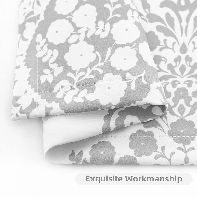 DriftAway Samantha Pinch Pleat Thermal Room Darkening Back Tab Window Curtains