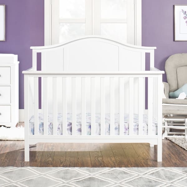 slide 2 of 25, Forever Eclectic Cottage Arch Top 4-in-1 Convertible Crib