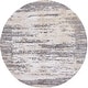 preview thumbnail 9 of 16, Livabliss Teddy Grey Abstract Modern Area Rug Grey - 5'3" Round