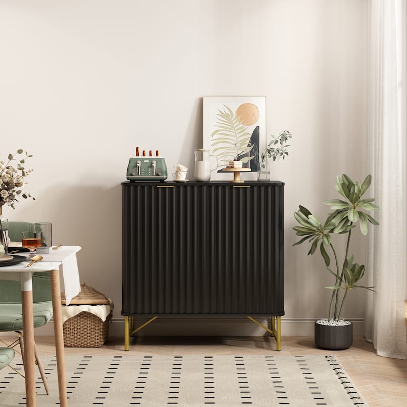 Clihome Modern MDF 2-Door Accent Sideboard