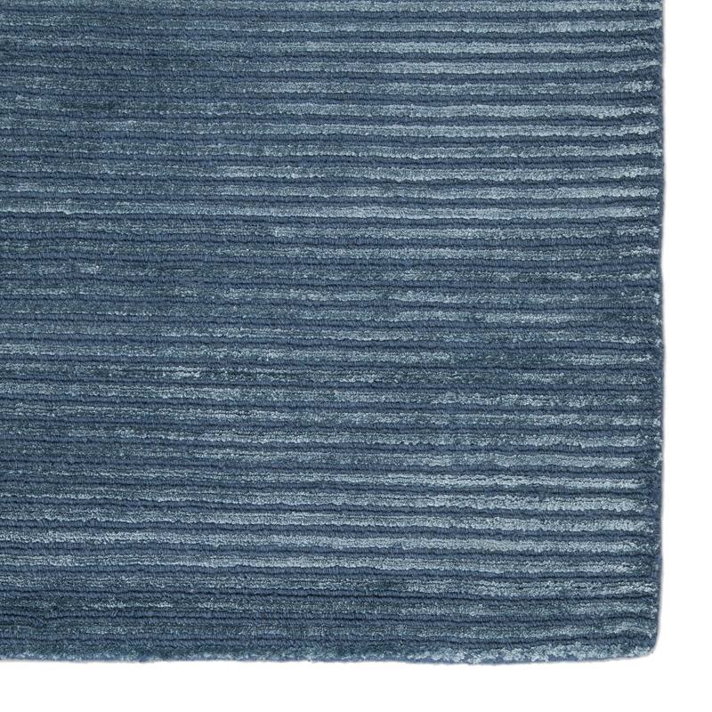 Phase Handmade Solid Color Textured Wool/ Viscose Area Rug