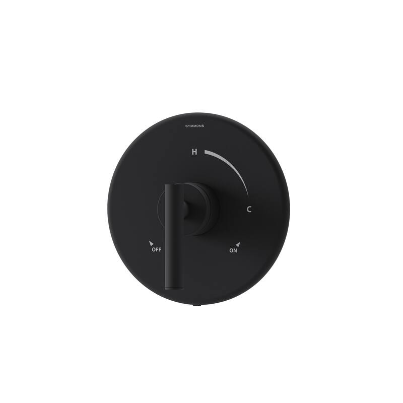 Symmons 3590BTRM Dia Pressure Balanced Valve Trim Only with Single - Matte Black