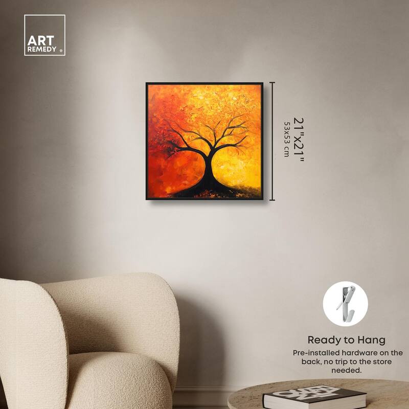 Tree of Opposites I Canvas by Art Remedy