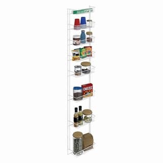 ClosetMaid 8-Tier Fixed Mount Wall Rack
