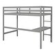 preview thumbnail 8 of 14, Multifunctional Loft Bed Twin Size Loft Bed with Built-in Desk