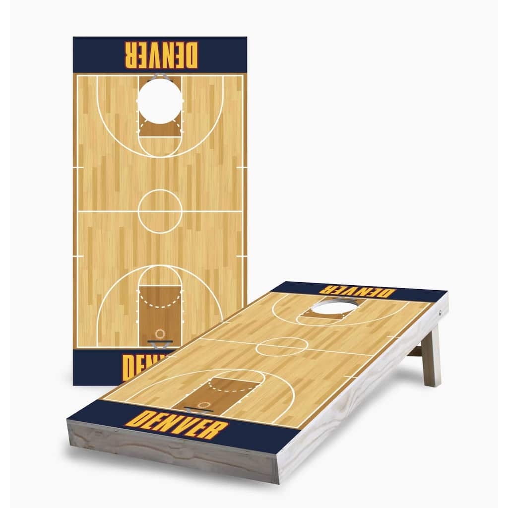 Denver Nuggets Cornhole Game (Choose Wraps or Boards)