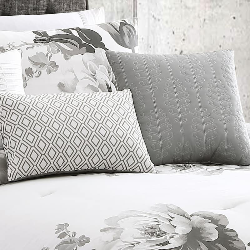 Riverbrook Home Ridgely Black 100 Percent Cotton 7 Piece Comforter Set