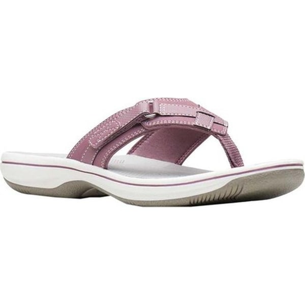 Purple clarks flip flops Clearance