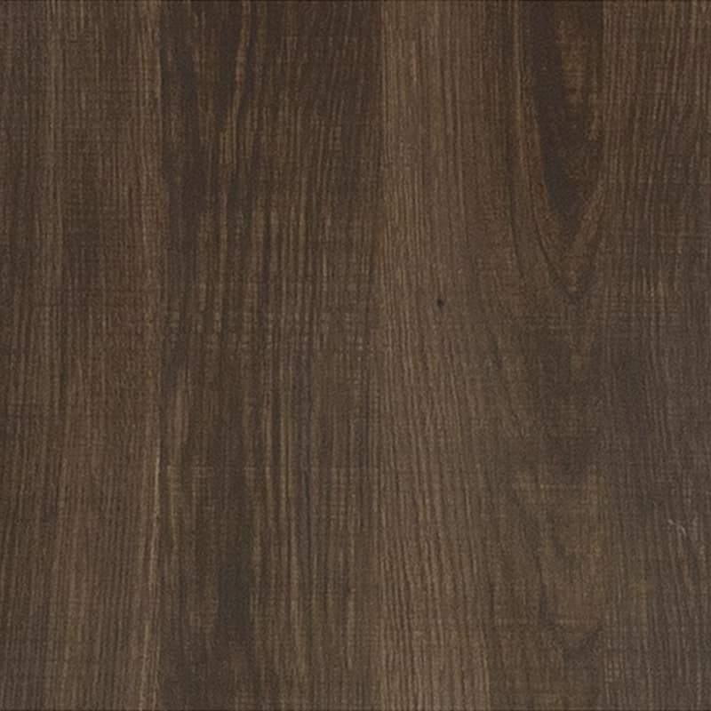 Rye 61 Inch Dresser, 6 Drawers 1 Cabinet, Classic Laminate Dark Brown
