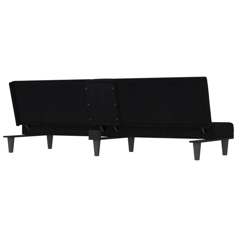 vidaXL Sofa Bed Convertible Sofa Bed with Cup Holders for Living Room Fabric - 78.7" x 35" x 27.6"