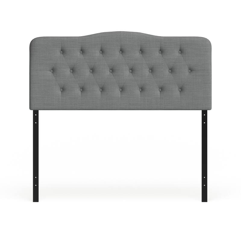 The Gray Barn Burr Hollow Queen Fabric Upholstered Headboard