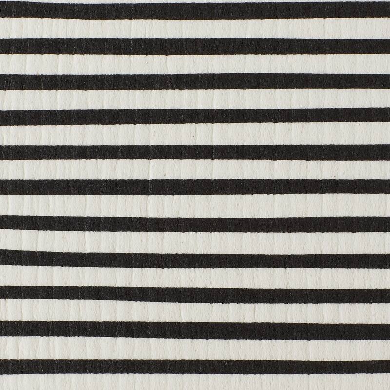 DII Black & White Swedish Dishcloth, 3 Piece