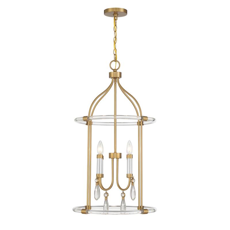 Savoy House 7-7714-4 Mayfair 4 Light 18" Wide Crystal Pendant