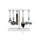 preview thumbnail 1 of 0, Marbella 5-Piece Alabaster Bar Tool Set