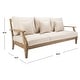 preview thumbnail 88 of 137, SAFAVIEH Couture Outdoor Martinique Solid Wood Patio Sofa