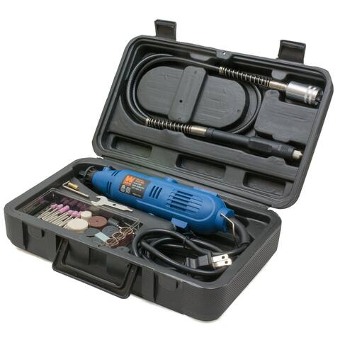 WEN Rotary Tool Kit with Flex Shaft, 2305 - 12.25 x 4.50 x 8.25 Inches