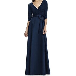 mikado jersey bodice trumpet gown alfred sung