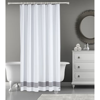 Brooks Brothers Herringbone Shower Curtain