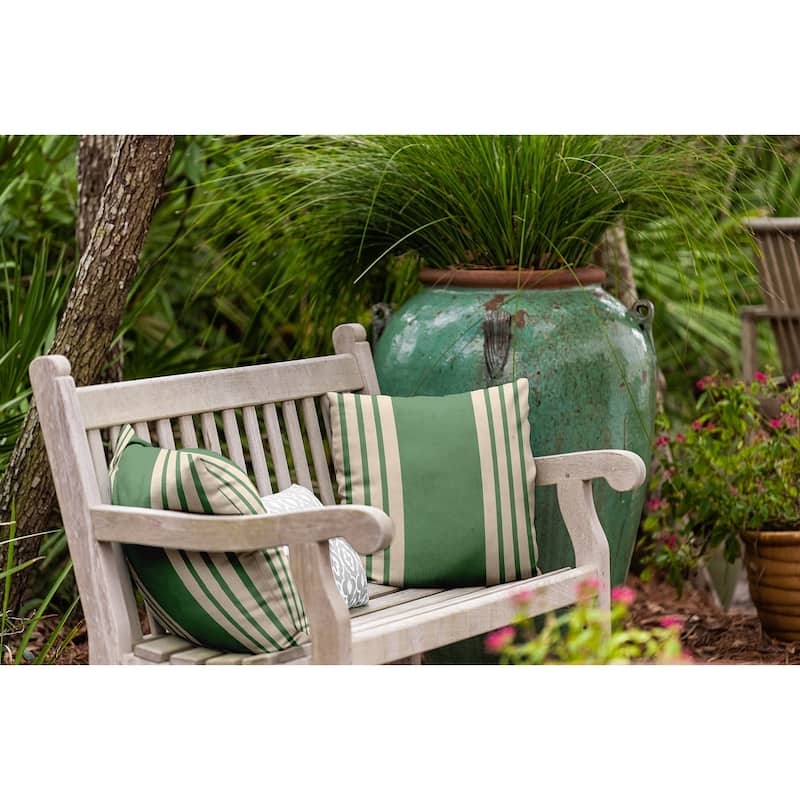 Stripe Indoor/Outdoor Throw Pillow