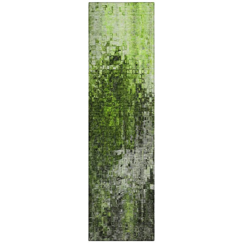 Machine Washable Indoor/ Outdoor Chantille Modern Ombre Rug