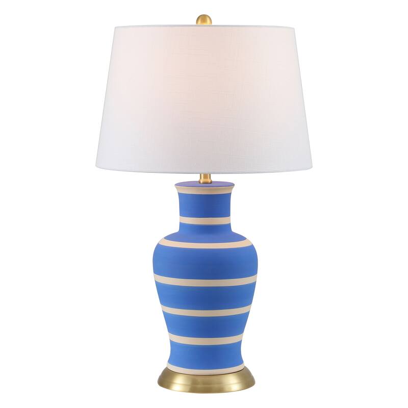 Julia 29" Ceramic LED Table Lamp, by JONATHAN Y