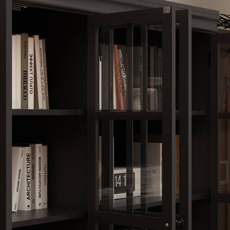Contemporary Elegance and Versatile Sideboard Bookshelf Bookcase
